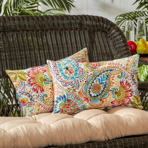 Greendale Home Fashions Outdoor Lumbar Pillow GNF1832